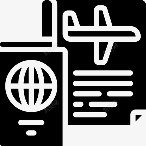 护照病毒爆发填充svg_新图网 https://ixintu.com 护照 病毒 爆发 填充