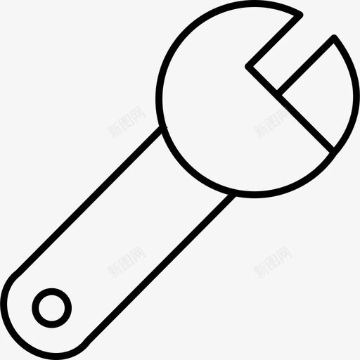 活扳子svg_新图网 https://ixintu.com 扳子