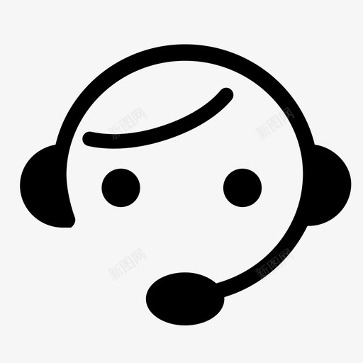 图标小秘书svg_新图网 https://ixintu.com 图标 秘书