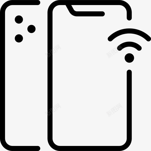 智能手机互联网技术31线性svg_新图网 https://ixintu.com 智能 手机 互联网 技术 线性