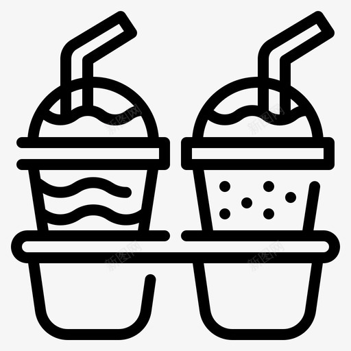 饮料食品输送94线性svg_新图网 https://ixintu.com 饮料 食品 输送 线性