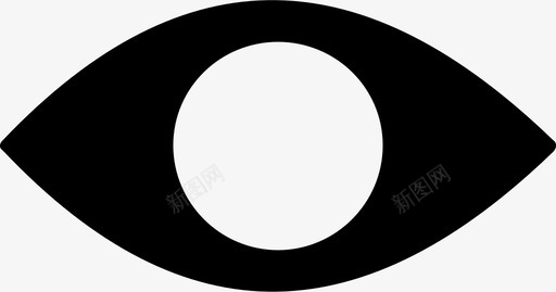 眼睛视野可见的svg_新图网 https://ixintu.com 眼睛 视野 可见 视觉
