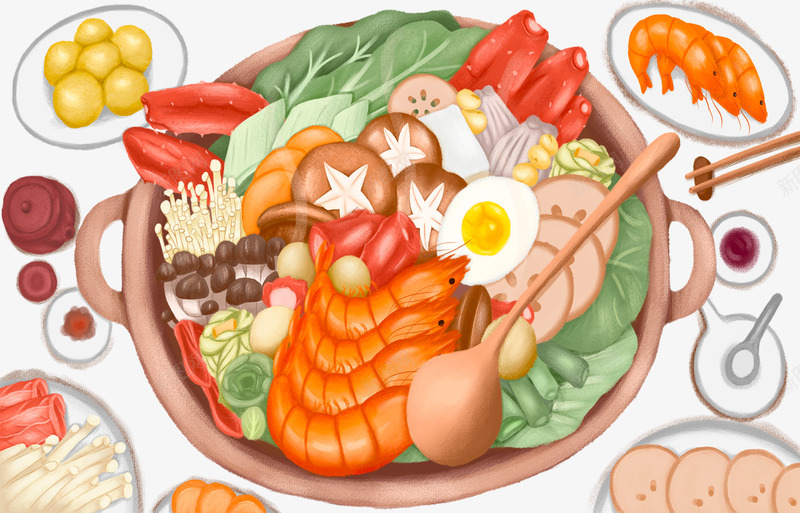 海鲜火锅png免抠素材_新图网 https://ixintu.com 海鲜 火锅