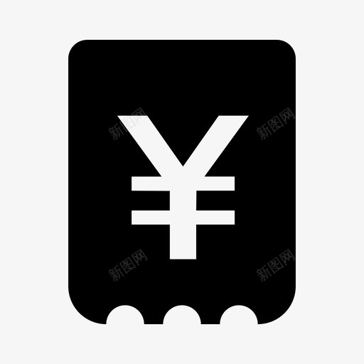 icon发票svg_新图网 https://ixintu.com 发票