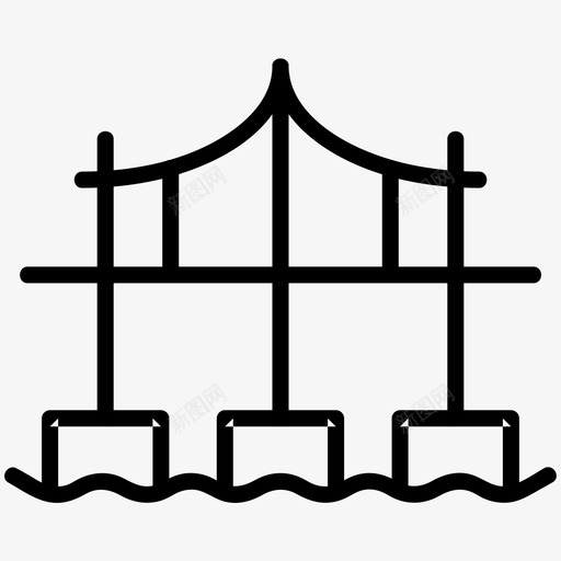 桥梁施工卷1svg_新图网 https://ixintu.com 桥梁 施工