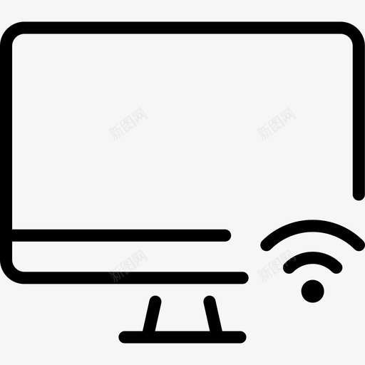 电视监视器互联网技术31线性svg_新图网 https://ixintu.com 电视 监视器 互联网 技术 线性