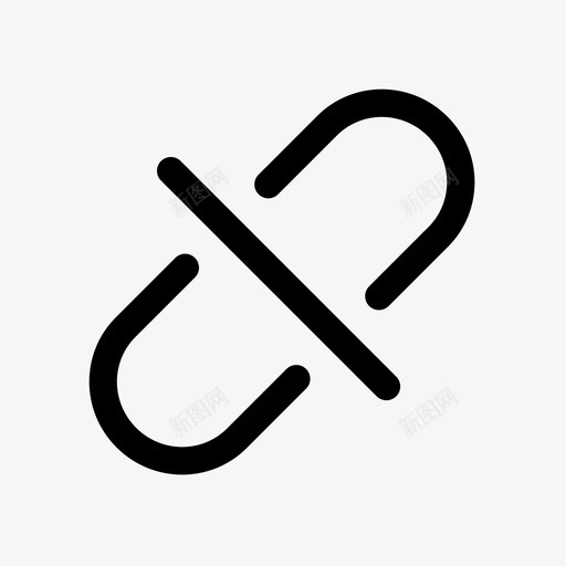账号解绑svg_新图网 https://ixintu.com 账号 解绑