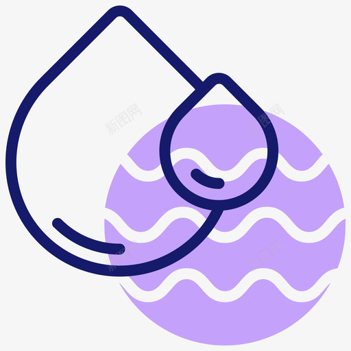 水力发电可再生能源40线性颜色svg_新图网 https://ixintu.com 水力发电 可再 再生 能源 线性 颜色