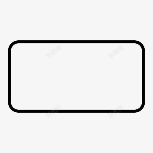圆角长方形svg_新图网 https://ixintu.com 圆角 长方形