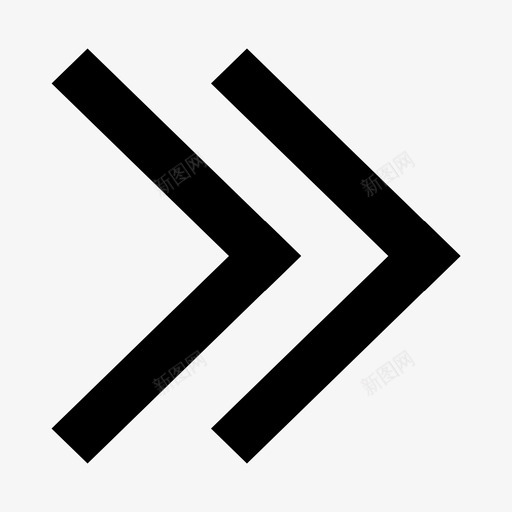 向右收起svg_新图网 https://ixintu.com 向右 收起