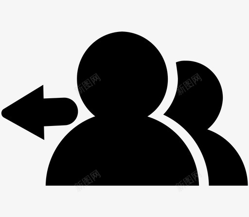 离场人员svg_新图网 https://ixintu.com 离场 人员