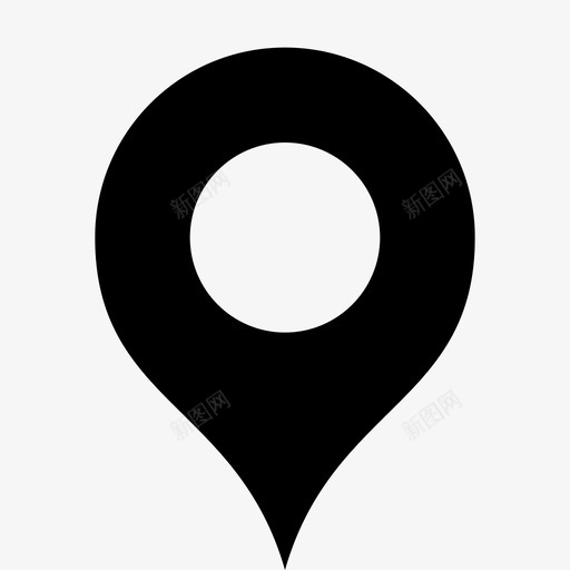 地图标记点位置svg_新图网 https://ixintu.com 地图 标记 位置 点位 指示器 方向 目的地 区域 颜色 范围