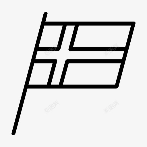 丹麦旗帜国家svg_新图网 https://ixintu.com 旗帜 欧洲 丹麦 国家 斯堪 维亚 半岛 哥本哈根 世界