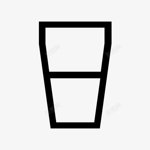 水玻璃饮料一杯水svg_新图网 https://ixintu.com 水玻璃 饮料 一杯 杯水