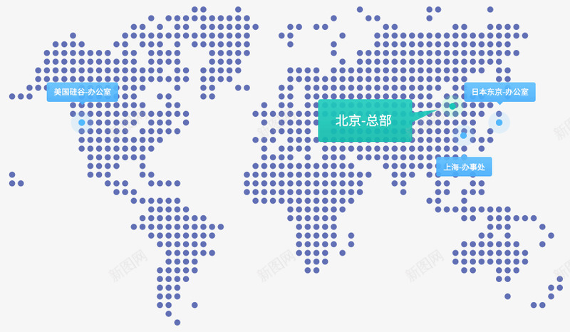 格子块世界地图png免抠素材_新图网 https://ixintu.com 格子块世界地图