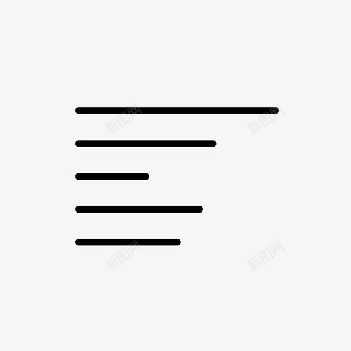菜单文本列表svg_新图网 https://ixintu.com 列表 对齐 菜单 文本 选项 直线 主视图 下拉 单击 用户