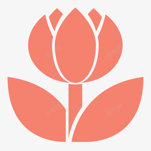 郁金香复活节粉色svg_新图网 https://ixintu.com 郁金香 复活节 粉色 漂亮 春天 疯狂 狗仔队