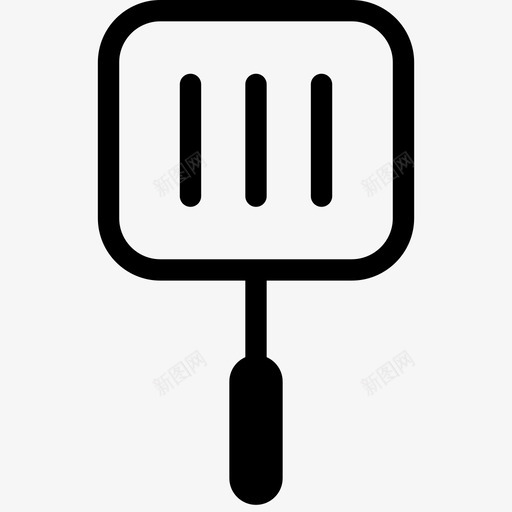 抹刀烹饪烹饪匙svg_新图网 https://ixintu.com 抹刀 烹饪 开槽 车刀 厨房 工具 厨房用具