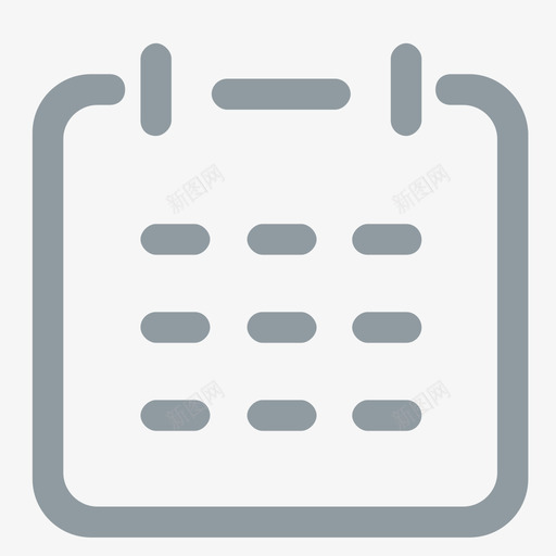 操作类日历calendarsvg_新图网 https://ixintu.com 操作 日历