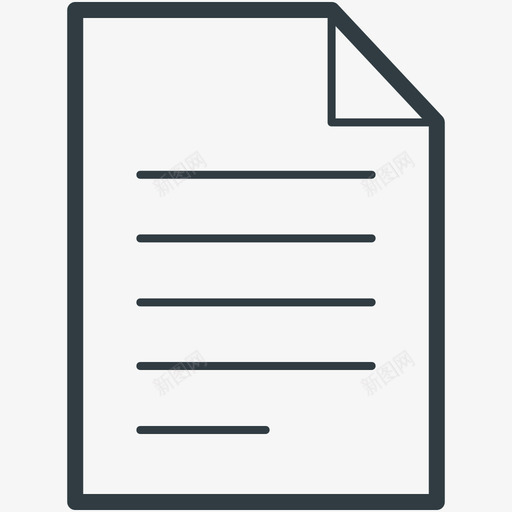 文本页教育矢量线图标svg_新图网 https://ixintu.com 文本页 本页 教育 矢量 线图 图标