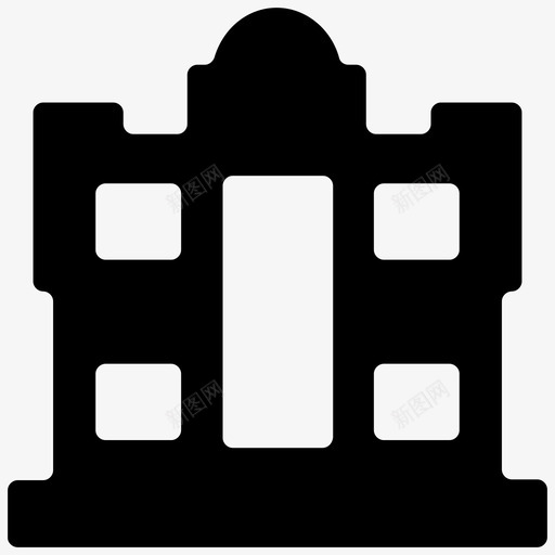 建筑古典建筑房地产svg_新图网 https://ixintu.com 建筑 古典 房地产