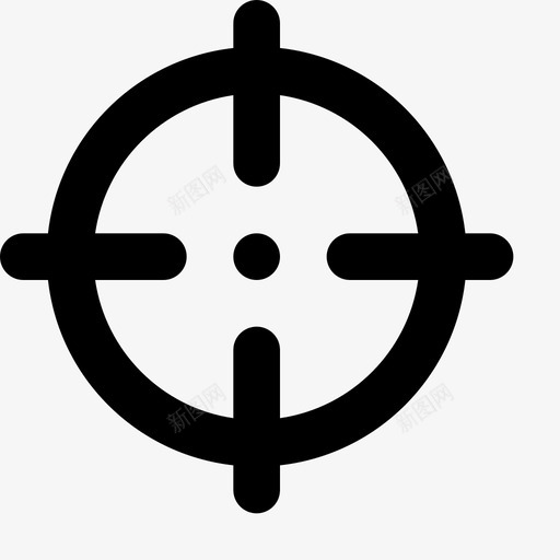 十字准线狙击手瞄准镜svg_新图网 https://ixintu.com 十字 准线 狙击手 瞄准镜 射击 射手 范围 精度 精确 球门 中心