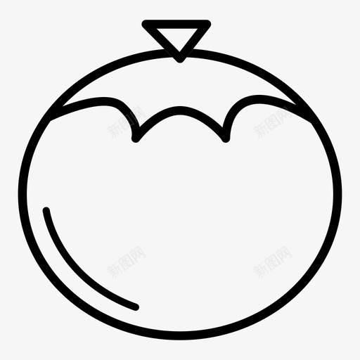 番茄蔬菜披萨配料svg_新图网 https://ixintu.com 披萨 配料 蔬菜 番茄 营养健康