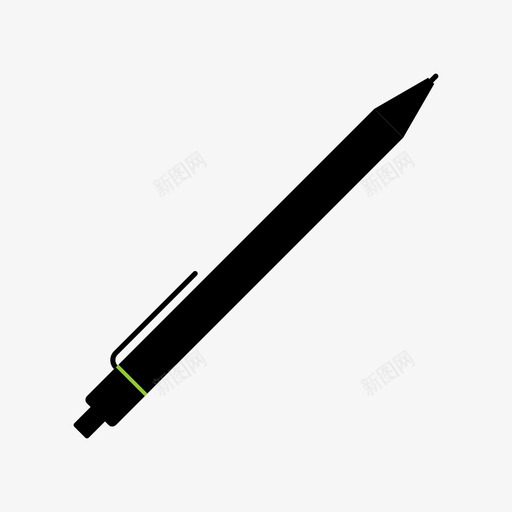 笔书写笔尖svg_新图网 https://ixintu.com 书写 铅笔 笔尖 机械 字母 毛笔 圆珠笔