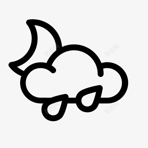 夜间暴雨天气要素天气状况svg_新图网 https://ixintu.com 夜间 暴雨 天气 要素 天气状况 温度 季节 降雨 天气预报