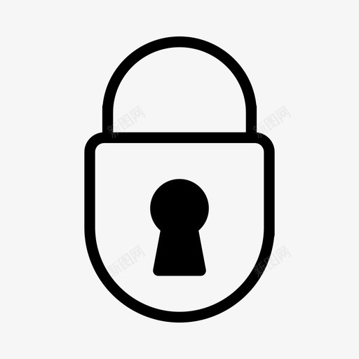 挂锁屏蔽安全svg_新图网 https://ixintu.com 安全 挂锁 屏蔽 全家 保护 密码 报警 解锁