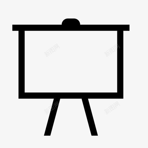投影屏幕教室会议svg_新图网 https://ixintu.com 投影屏幕 教室 会议 电影 演示 研讨会 材料 设计图 标灯