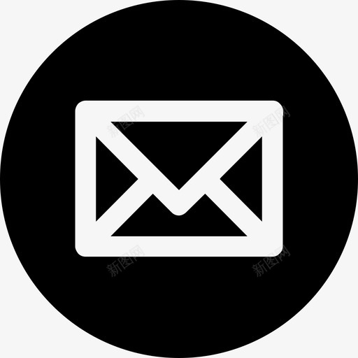 电子邮件gui和应用程序圆形图标集合svg_新图网 https://ixintu.com 电子邮件 应用程序 圆形 图标 集合