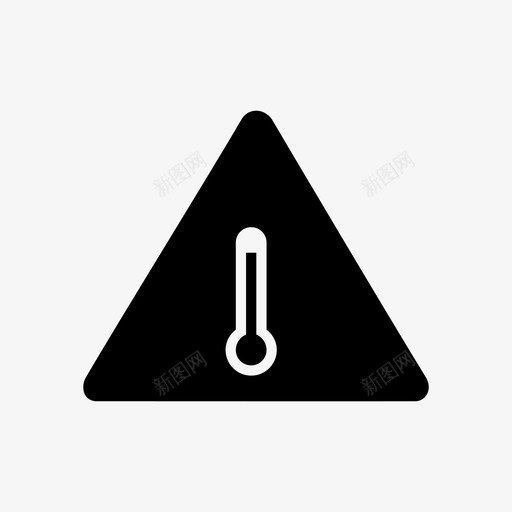 高温警告符号svg_新图网 https://ixintu.com 高温 警告 符号