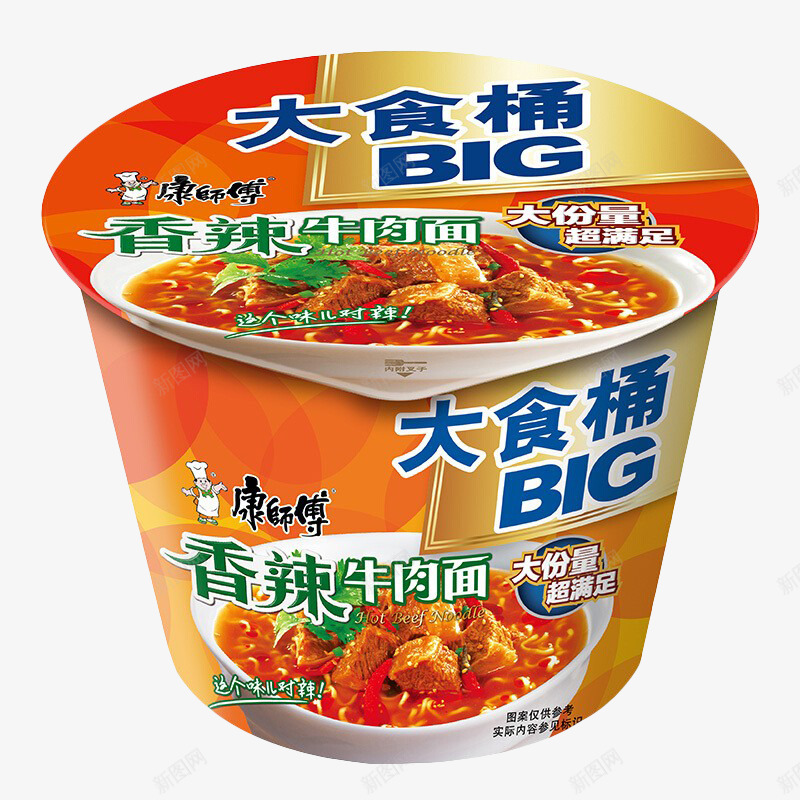 康师傅大食桶png免抠素材_新图网 https://ixintu.com 康师傅 大食桶