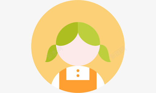 默认头像女svg_新图网 https://ixintu.com 默认 头像