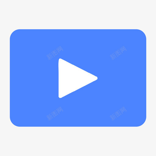 A视频蓝svg_新图网 https://ixintu.com 视频