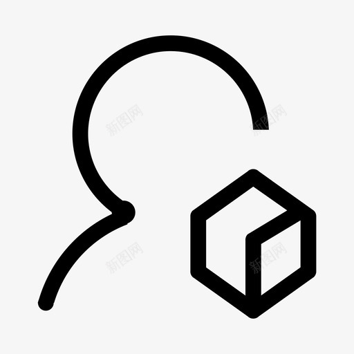 图标1我的轻应用svg_新图网 https://ixintu.com 图标 我的 应用