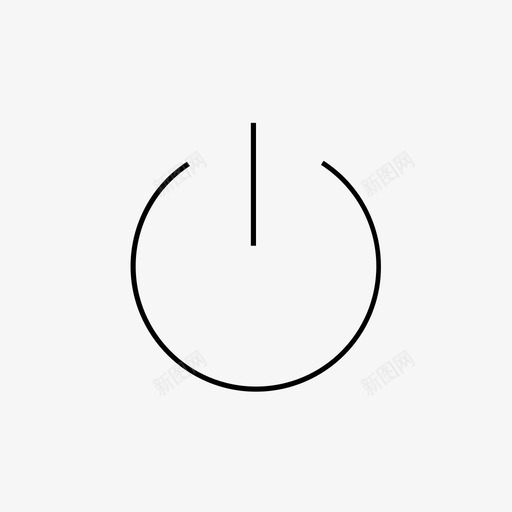 电源能量打开svg_新图网 https://ixintu.com 电源 打开 用户界面 能量 按钮 关闭 迷你 套件