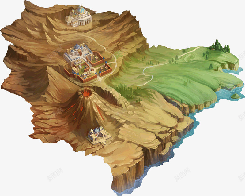 16张欧风世界地图png免抠素材_新图网 https://ixintu.com 张欧风 欧风 世界地图
