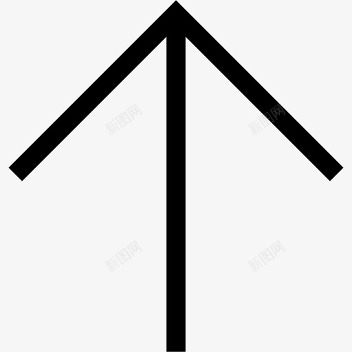 向上箭头上方方向svg_新图网 https://ixintu.com 向上 箭头 上方 方向 导航 顶部