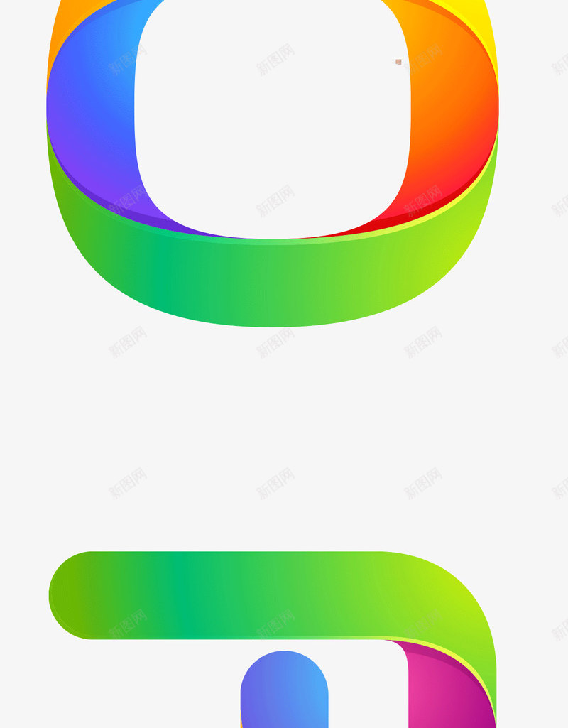 26个字母png_新图网 https://ixintu.com 彩色字母图标