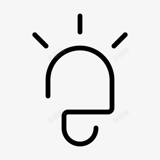 光想法照明svg_新图网 https://ixintu.com 照明 想法 照明灯 灯泡