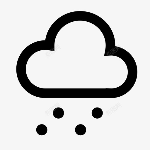 25小雨中雨svg_新图网 https://ixintu.com 小雨 中雨
