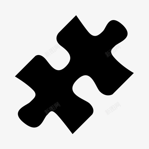拼图块思考困惑svg_新图网 https://ixintu.com 拼图 图块 困惑 思考 链接 想法 游戏 挑战