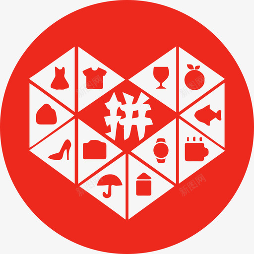 拼多多svg_新图网 https://ixintu.com 多多 拼多多logo 拼多多图标