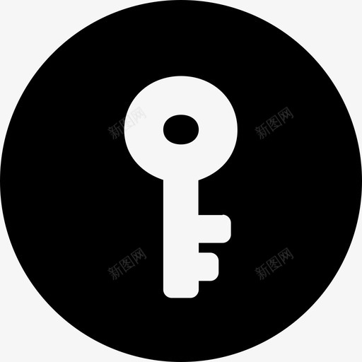 密钥秘密密封svg_新图网 https://ixintu.com 密钥 解锁 图标 圆形 应用程序 用户界面 图形 锁定 秘密 密码锁 密码