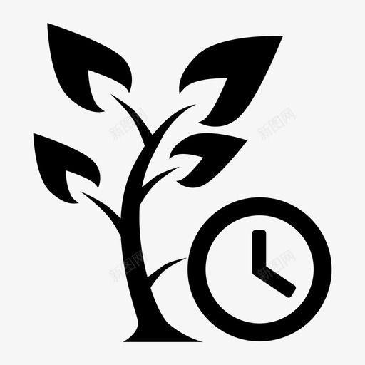 种植年份svg_新图网 https://ixintu.com 种植 年份