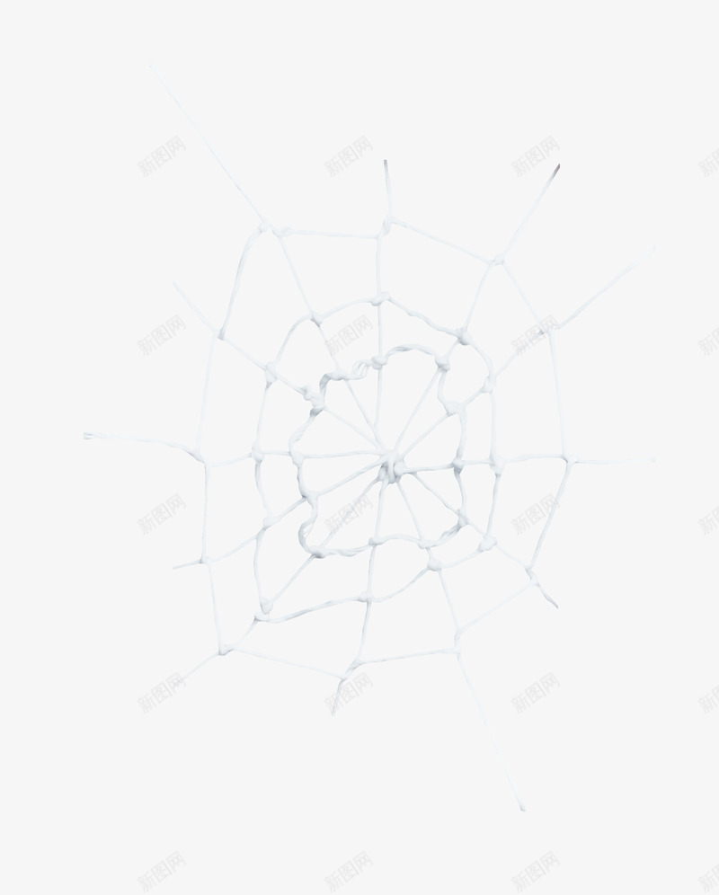 白色蜘蛛网png免抠素材_新图网 https://ixintu.com 白色 蜘蛛网