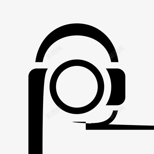 耳机iconsvg_新图网 https://ixintu.com 耳机
