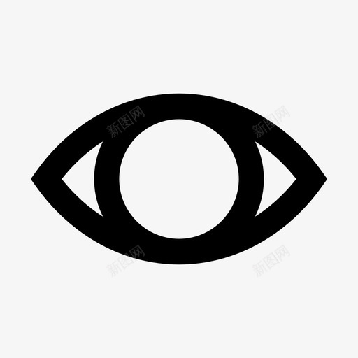 显示密码眼睛看svg_新图网 https://ixintu.com 显示 密码 眼睛 光学 访问 观看